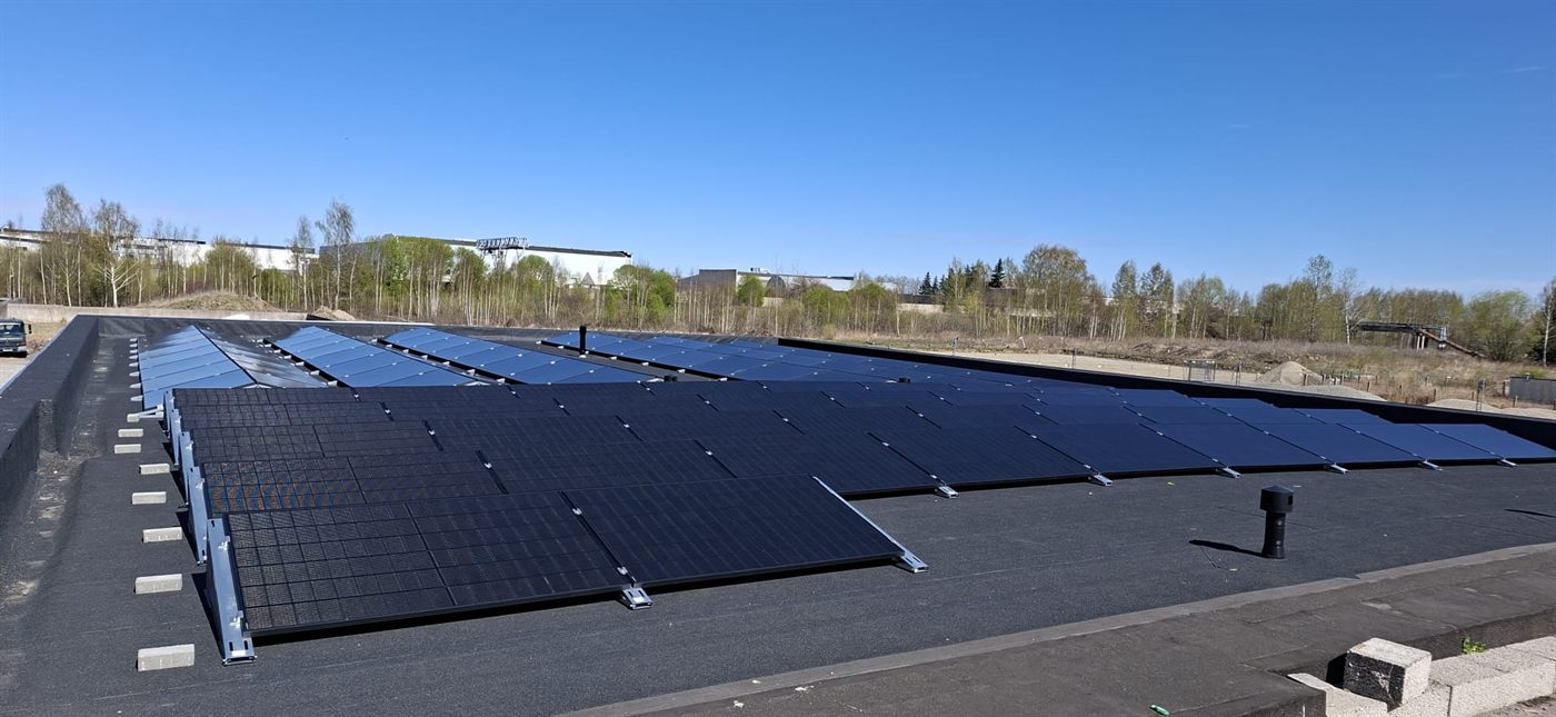 MB AMERA saulės elektrinės darbai